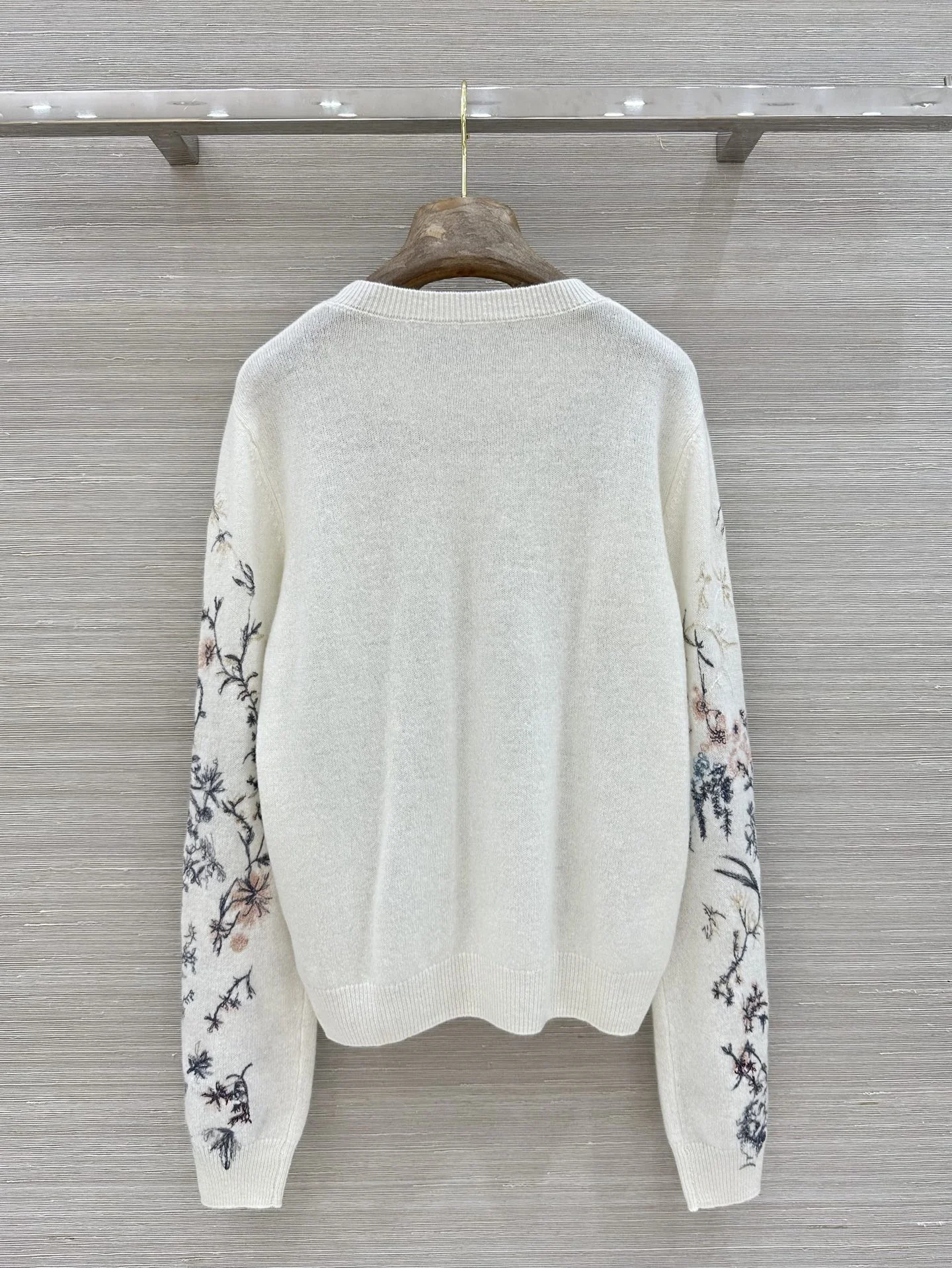 DIOR Sweaters Cashmere Cream-Multi 36-40 D65202609061165 - Image 8