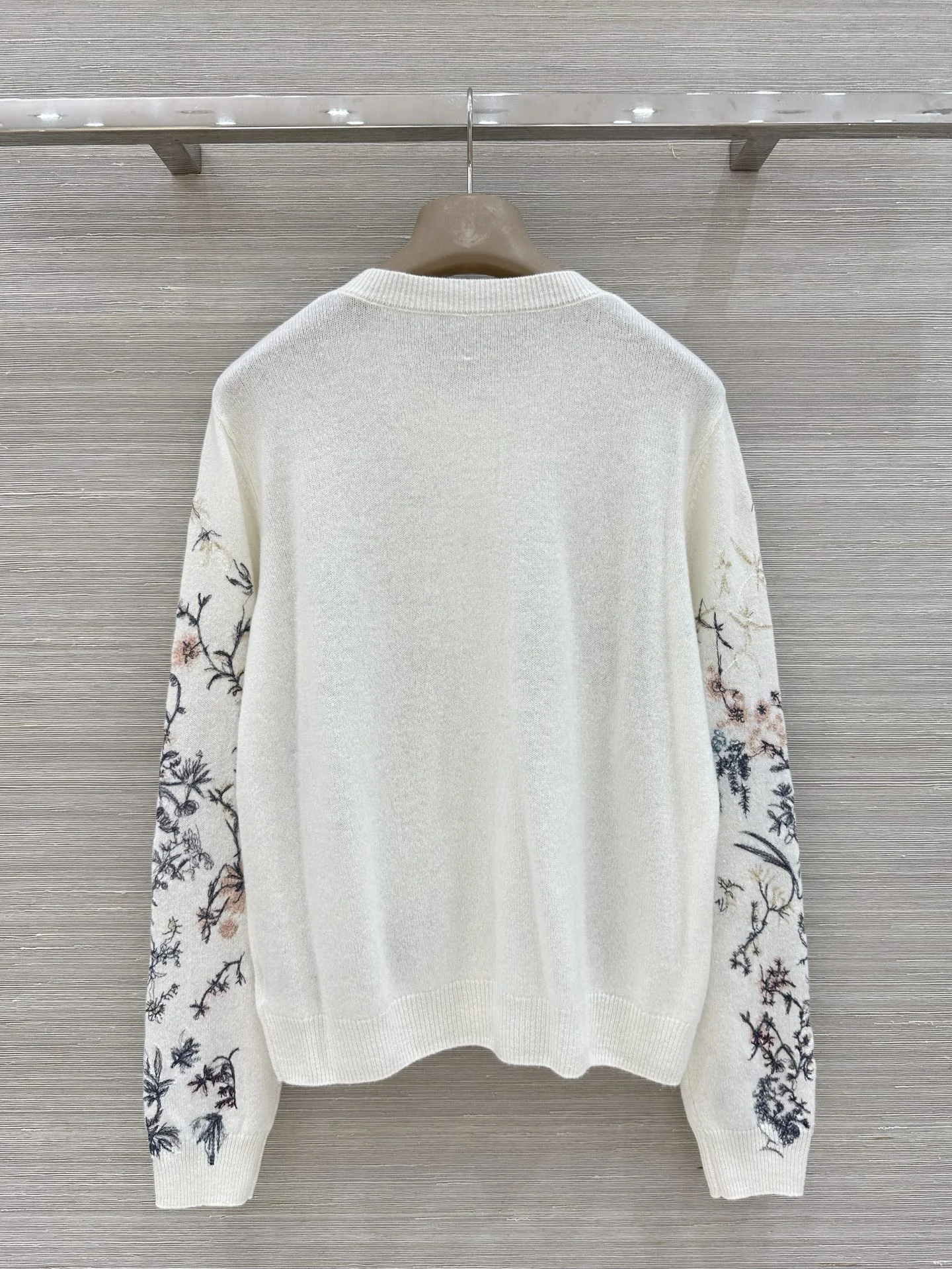 DIOR Sweaters Cashmere Cream-Multi 36-40 E15202609061163 - Image 8