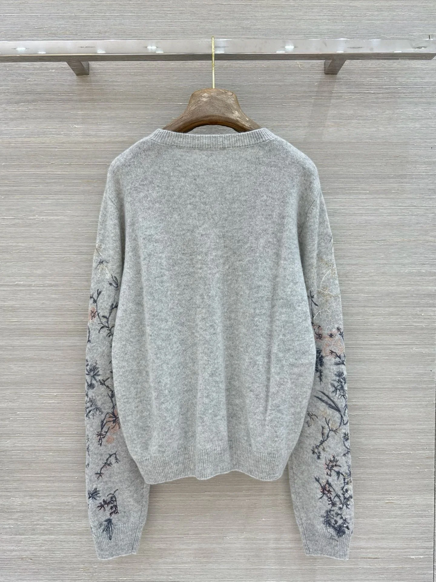 DIOR Sweaters Cashmere Grey-Multi 36-40 D65202609061166 - Image 8