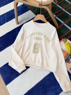 DIOR Sweaters Cotton Blend Cream-Gold S-M-L B75202609060034