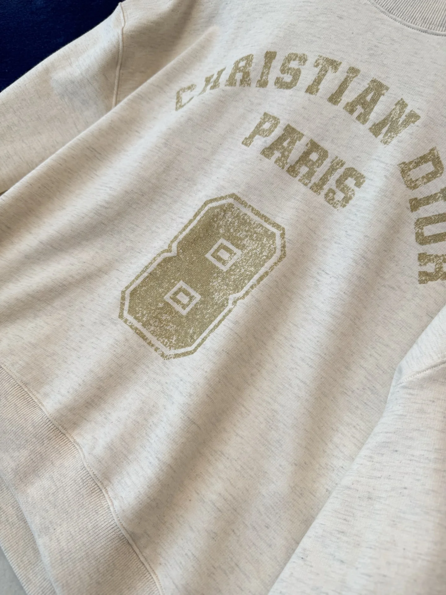 DIOR Sweaters Cotton Blend Cream-Gold S-M-L B75202609060034 - Image 4