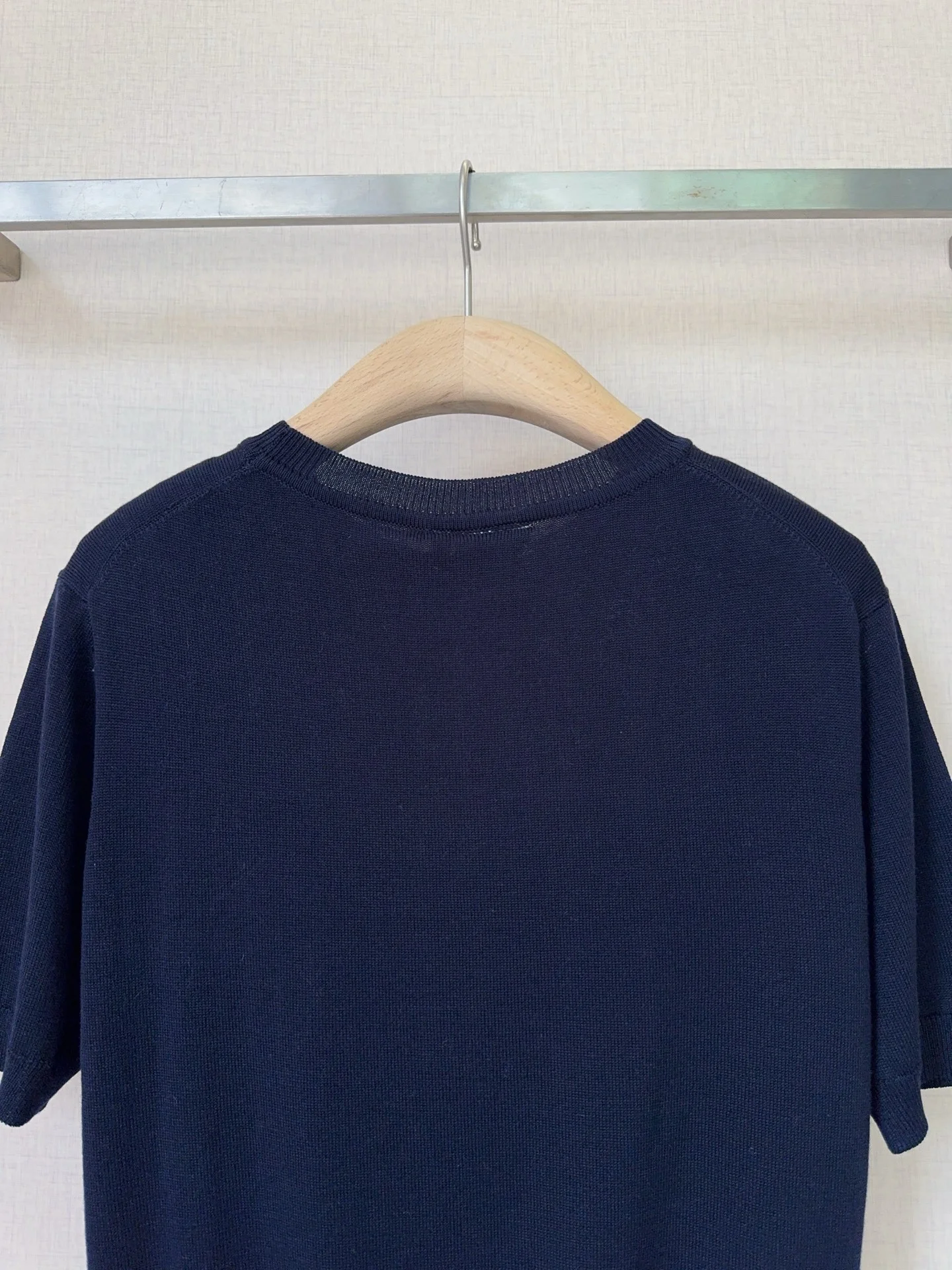 DIOR Sweaters Fine Knit Navy Blue-White S M L A90202609061516 - Image 6