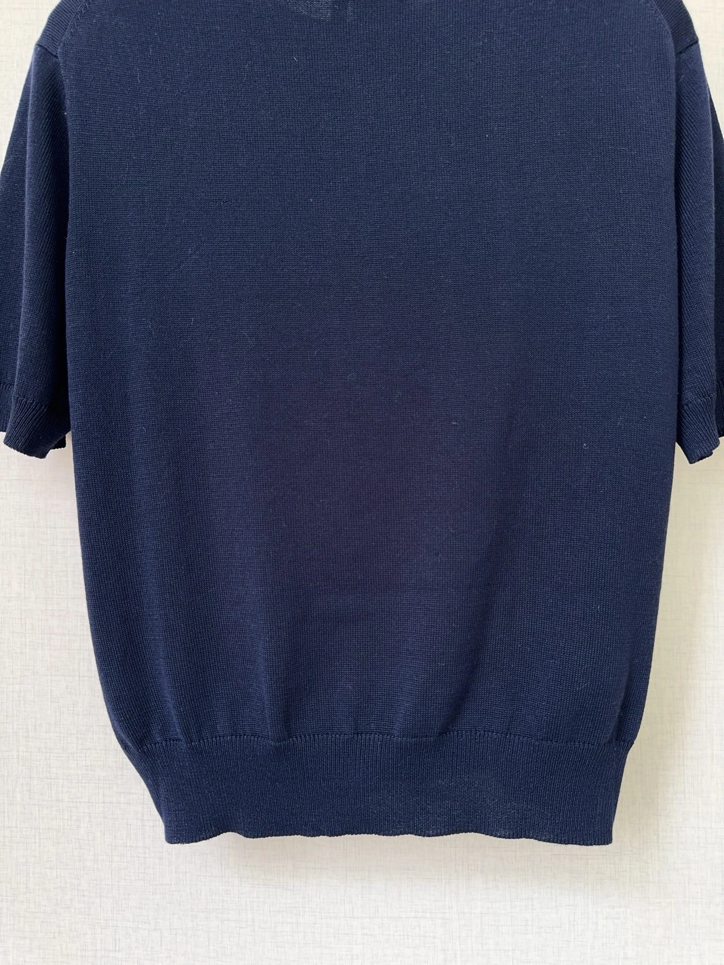 DIOR Sweaters Fine Knit Navy Blue-White S M L A90202609061516 - Image 7