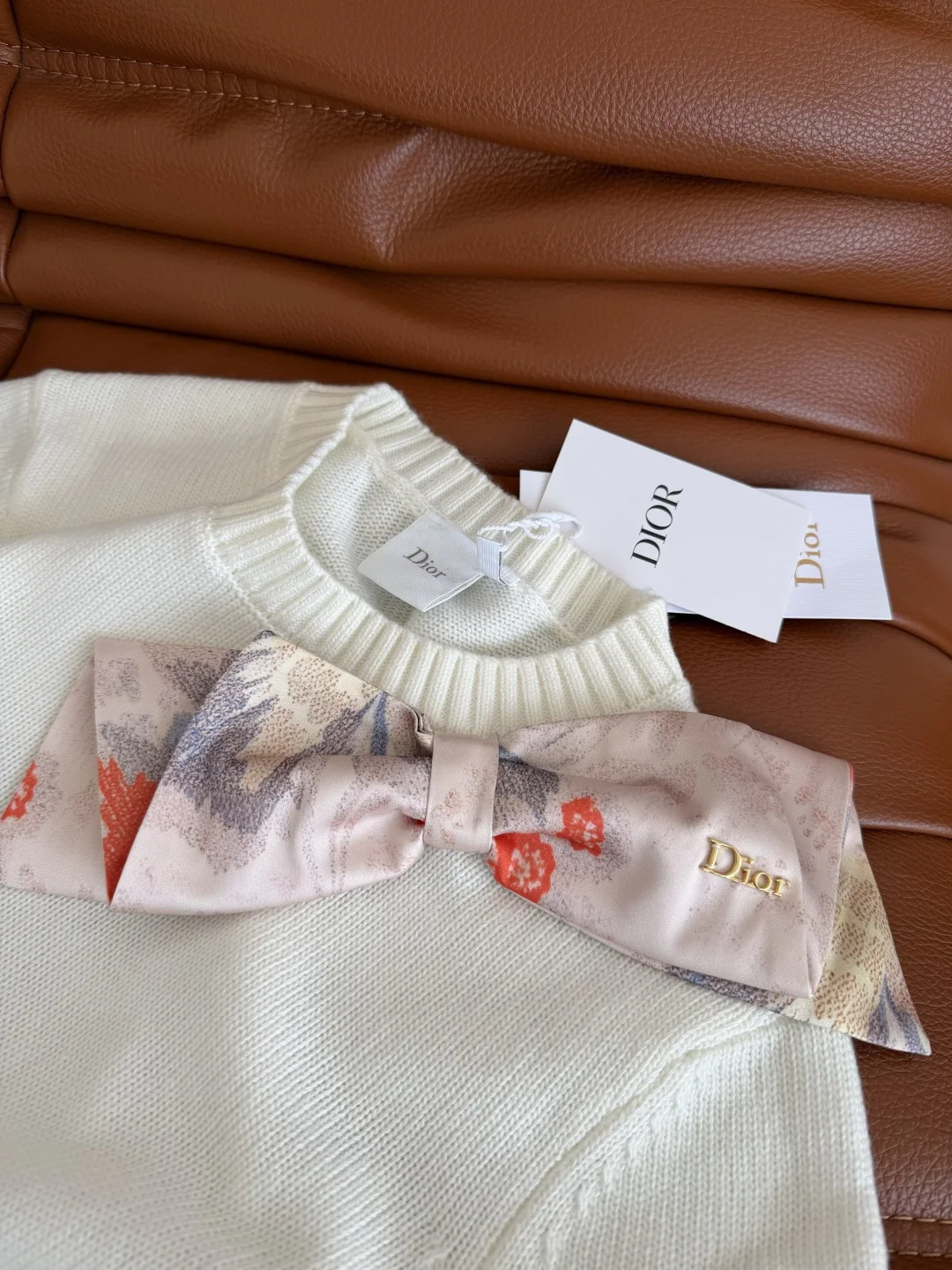 DIOR Sweaters Gray-White S-L B45202609060351 - Image 4