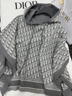DIOR Sweaters Grey-White S-L G15202609060295