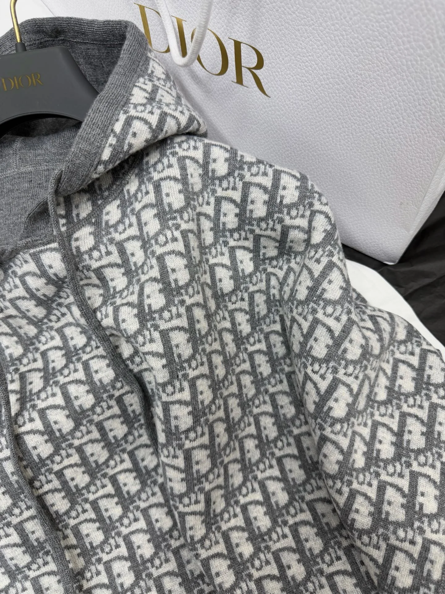 DIOR Sweaters Grey-White S-L G15202609060295 - Image 2