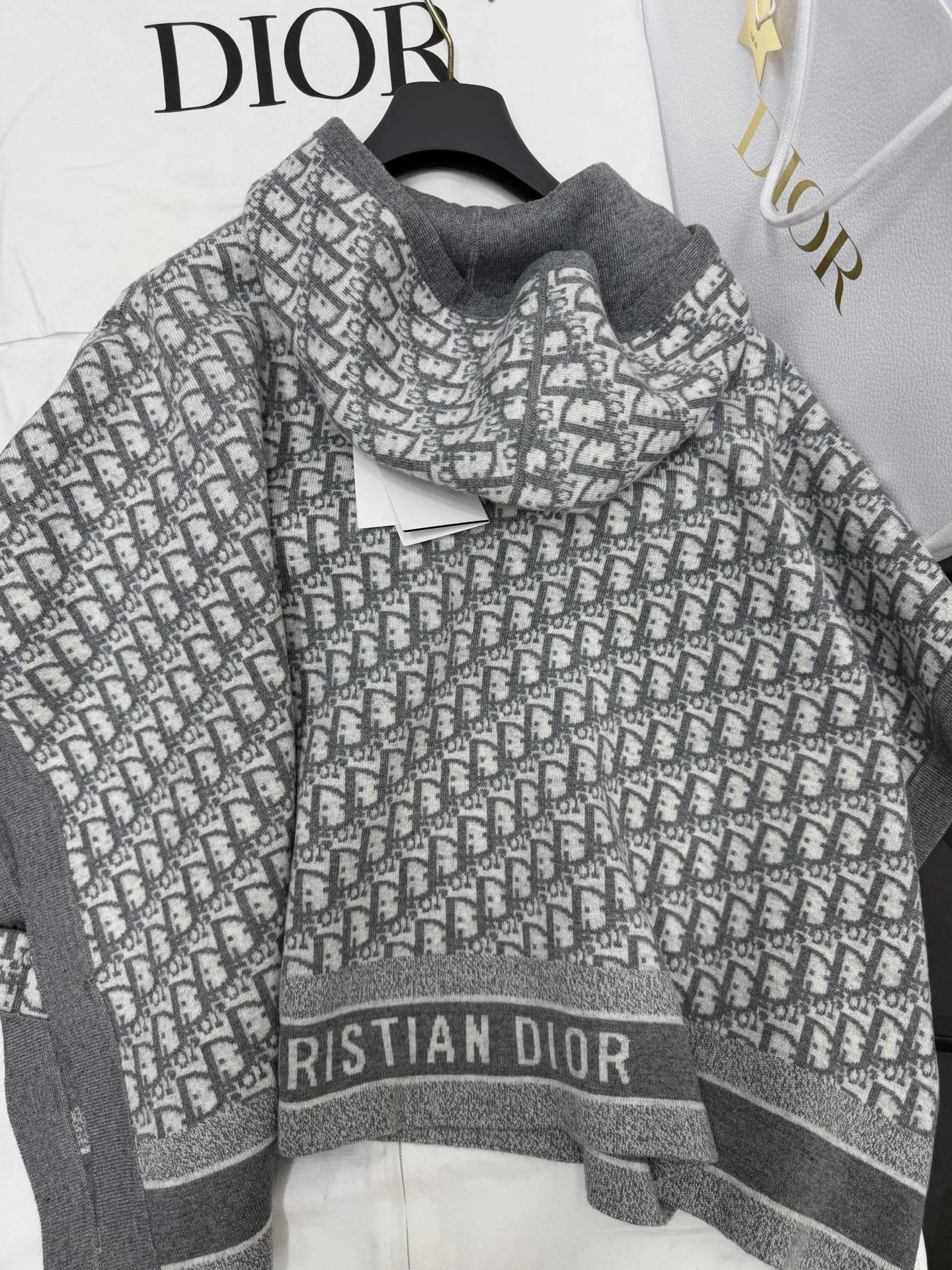 DIOR Sweaters Grey-White S-L G15202609060295 - Image 3