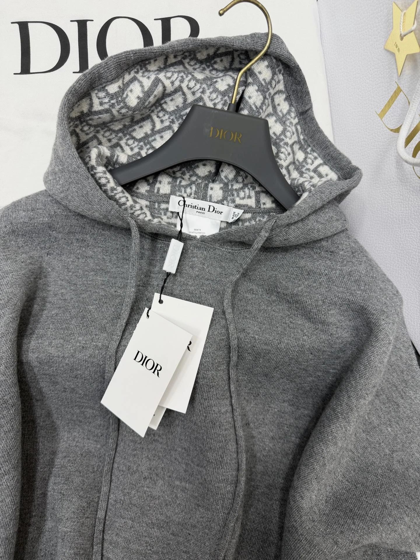 DIOR Sweaters Grey-White S-L G15202609060295 - Image 5