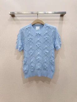 DIOR Sweaters Knit Blue S-M-L B40202609061531