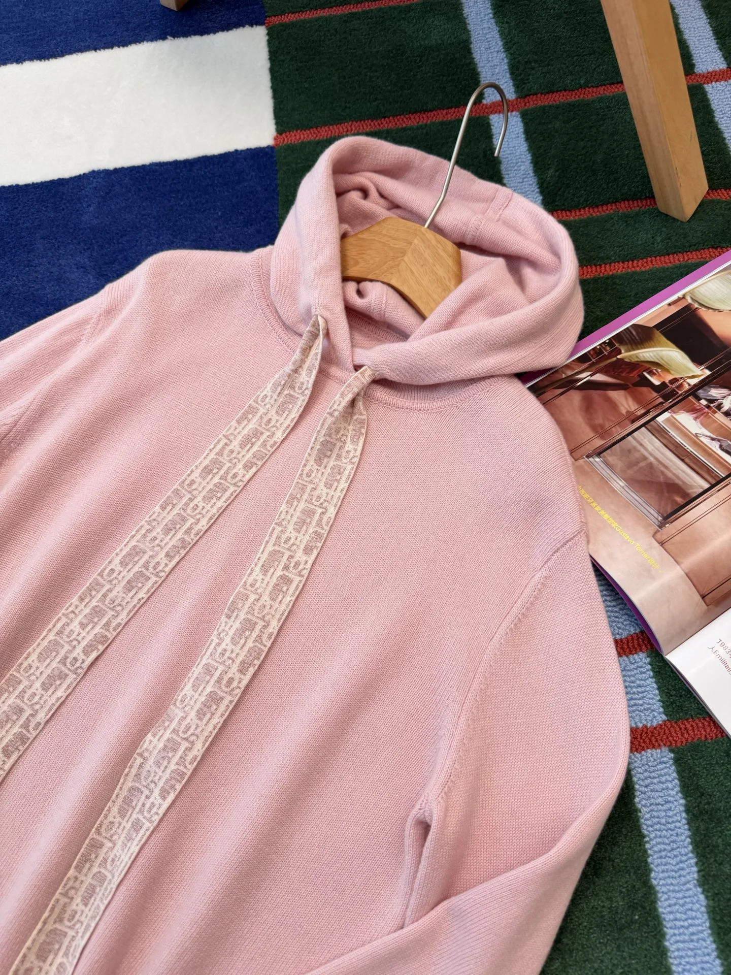 DIOR Sweaters Knit Pink-Beige S-L E55202609060046 - Image 2