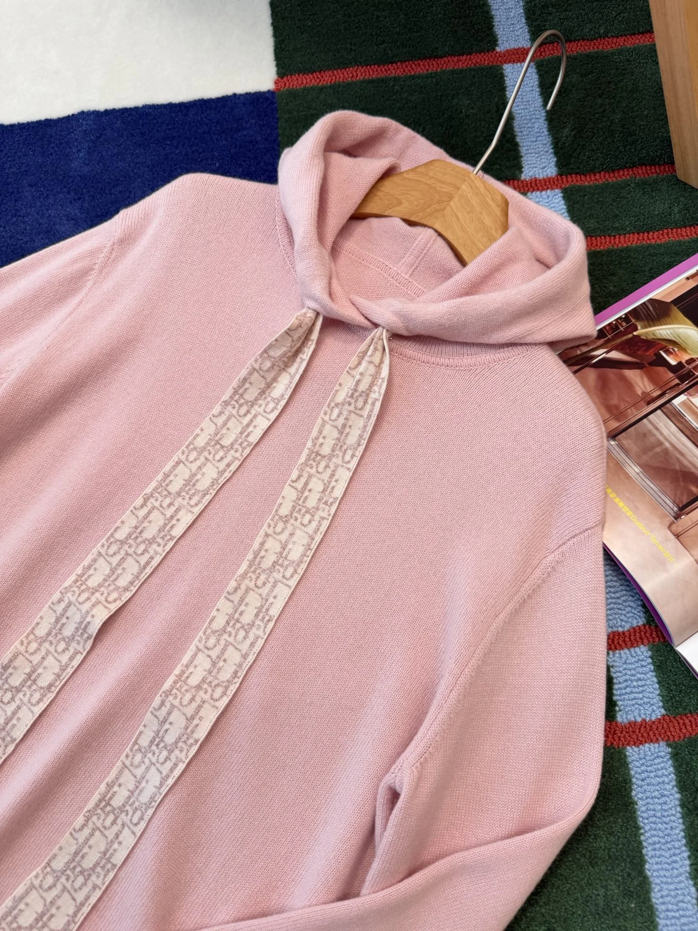DIOR Sweaters Knit Pink-Beige S-L E55202609060046 - Image 3