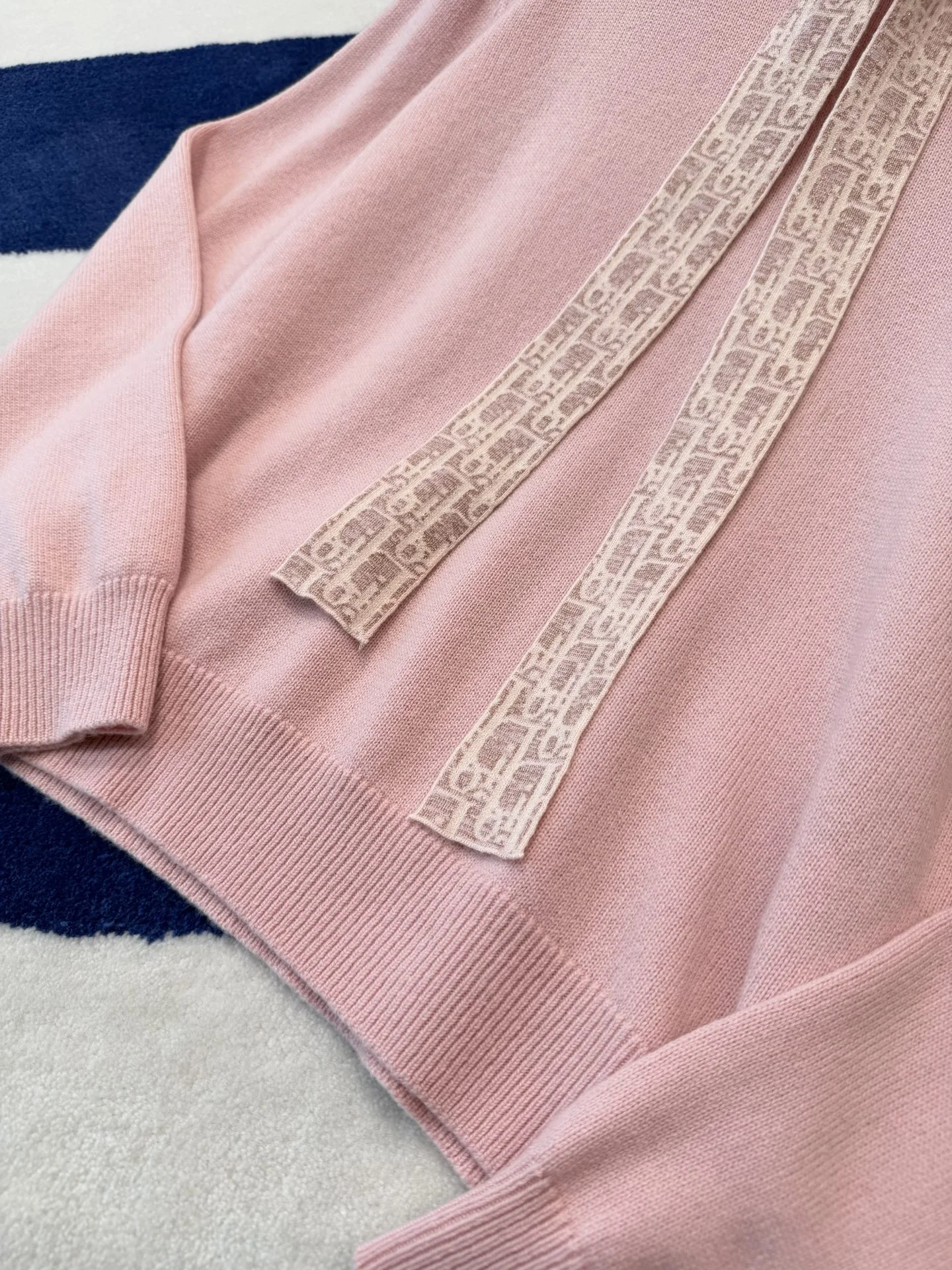 DIOR Sweaters Knit Pink-Beige S-L E55202609060046 - Image 4