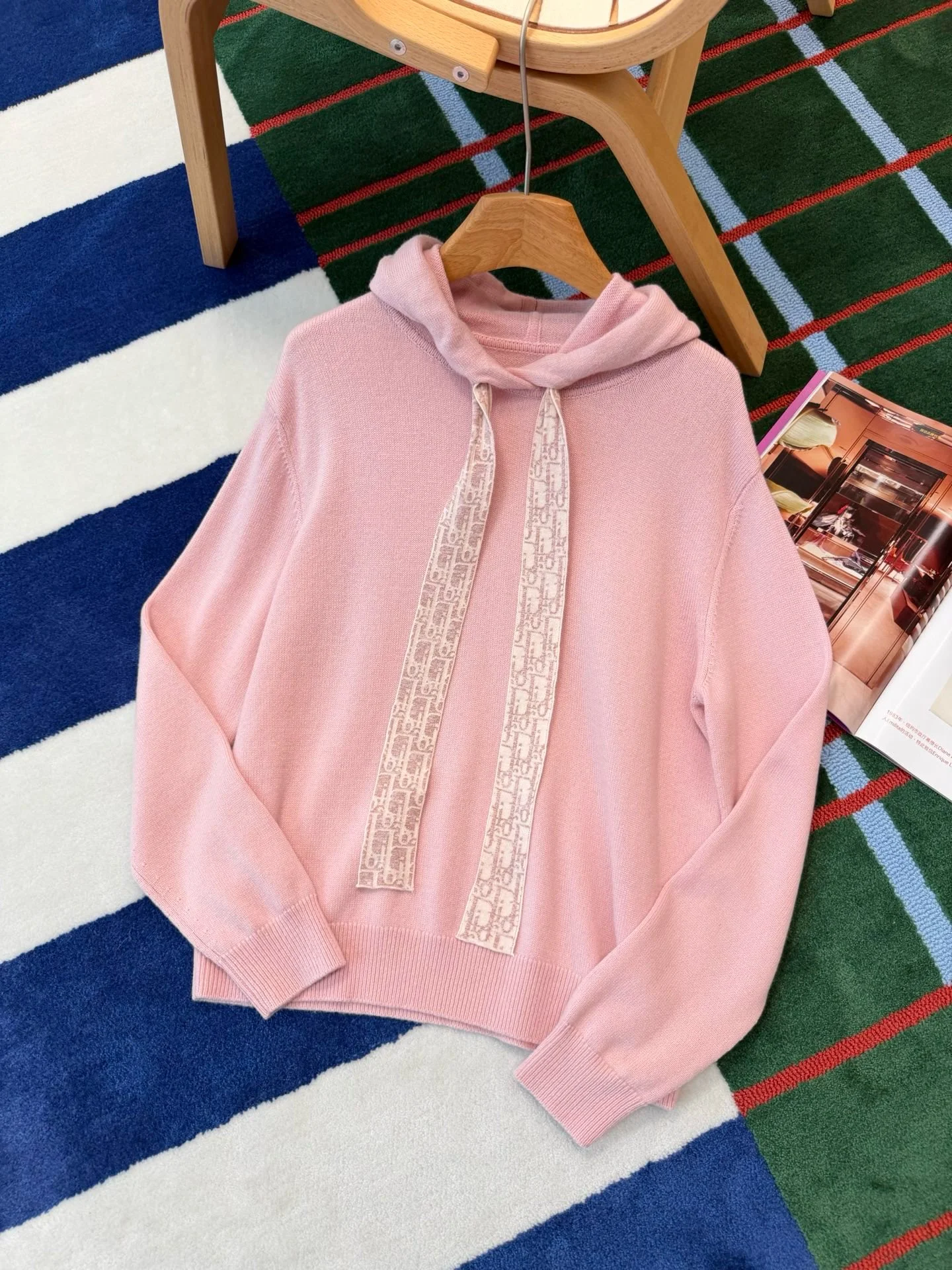 DIOR Sweaters Knit Pink-Beige S-L E55202609060046 - Image 7