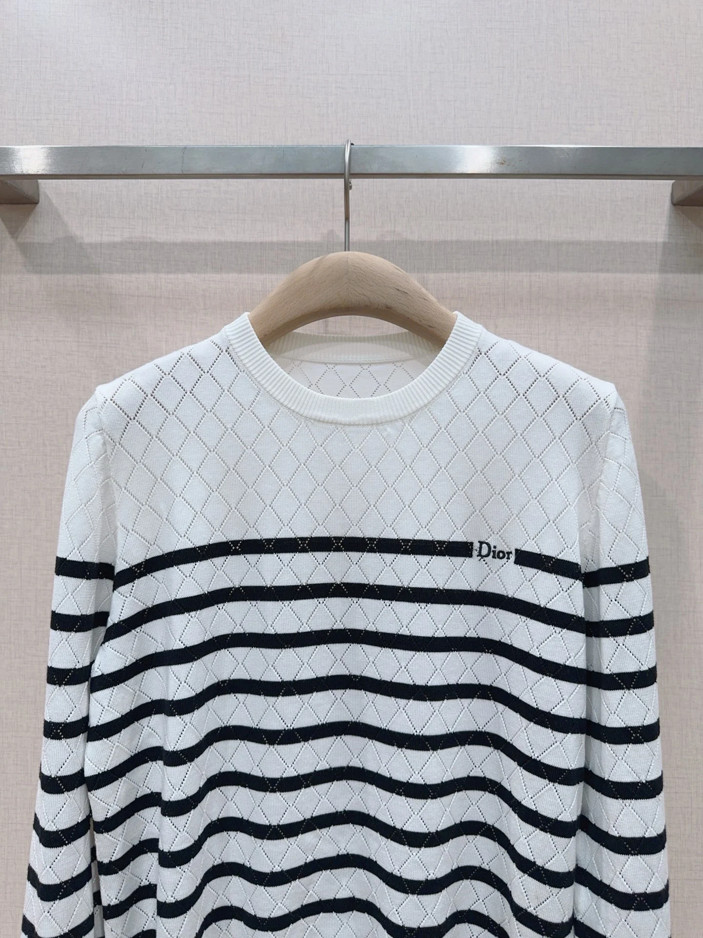 DIOR Sweaters Knit White-Black S-M-L B00202609061534 - Image 2