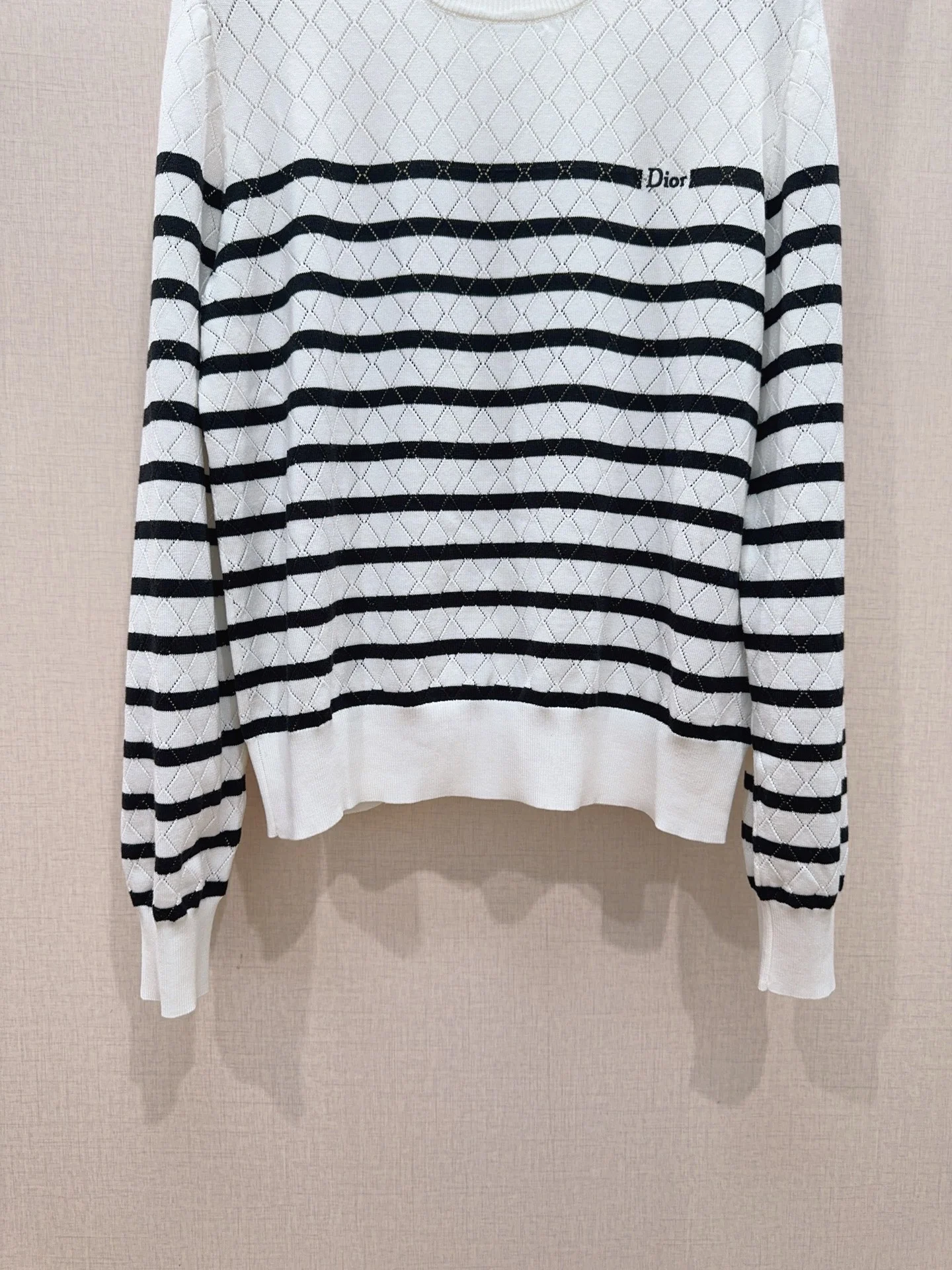 DIOR Sweaters Knit White-Black S-M-L B00202609061534 - Image 3