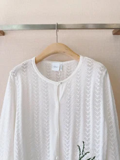 Alternative view of DIOR Sweaters Knit White-Green S-M-L B40202609061528