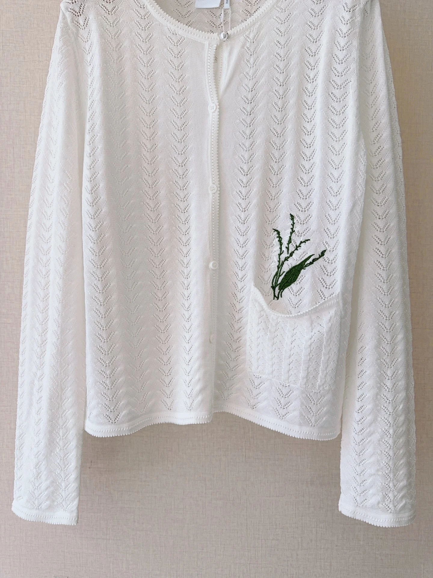 DIOR Sweaters Knit White-Green S-M-L B40202609061528 - Image 3