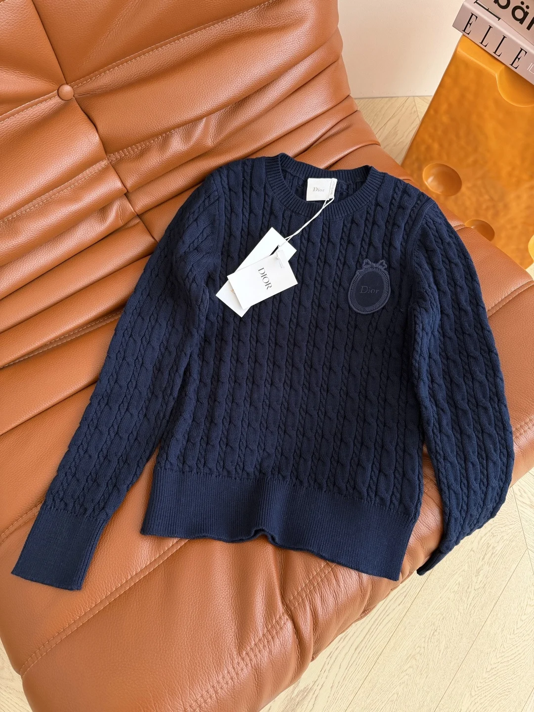 DIOR Sweaters Navy-Lightblue-Pink S-L B35202609060799 - Image 7