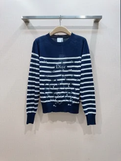 DIOR Sweaters Navy-White S-XL B20202609061535