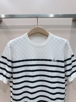 Alternative view of DIOR Sweaters White-Black S-L A90202609061533