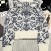 DIOR Sweaters White-Blue S-L B15202609060325
