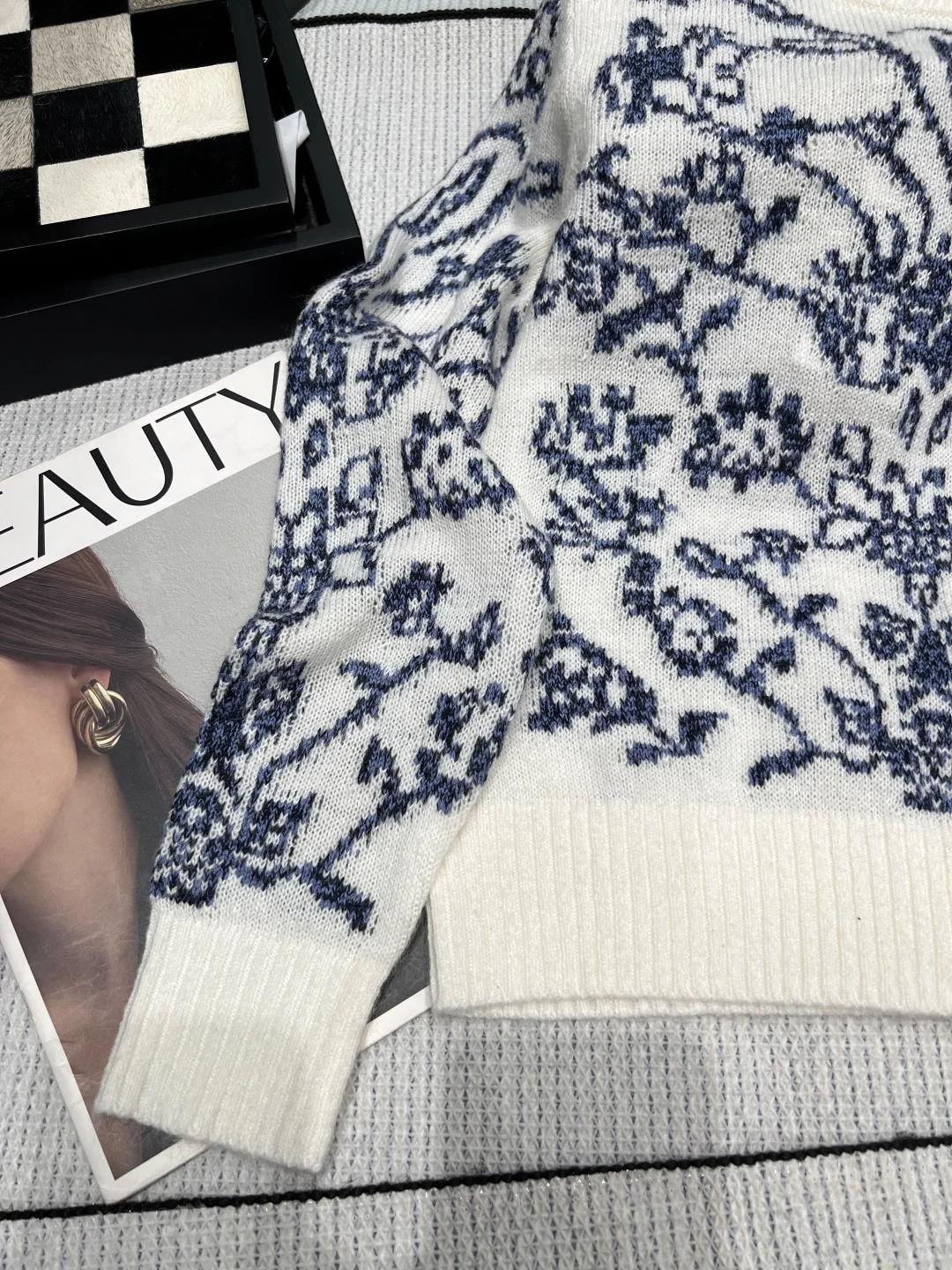 DIOR Sweaters White-Blue S-L B15202609060325 - Image 5