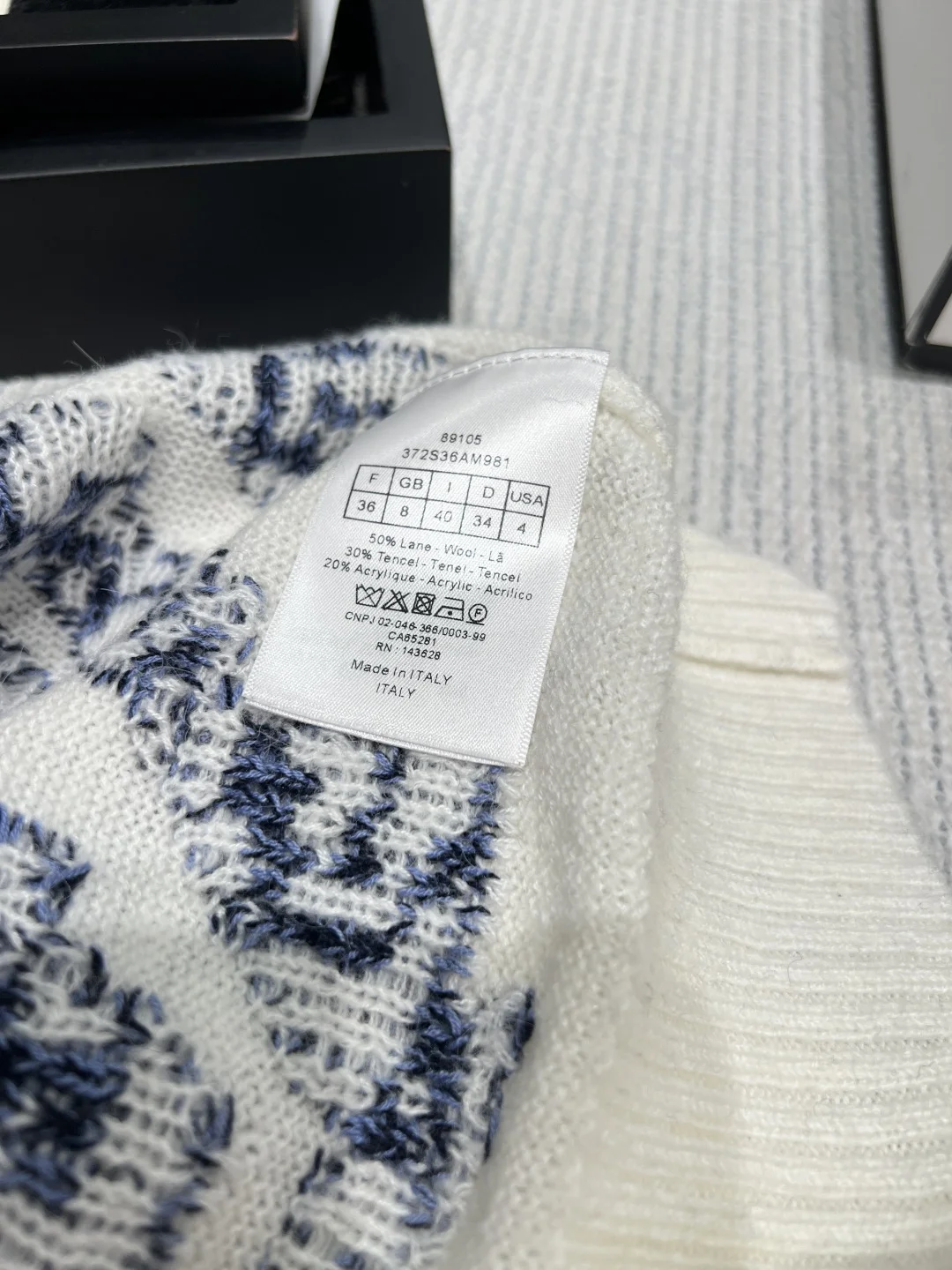DIOR Sweaters White-Blue S-L B15202609060325 - Image 6