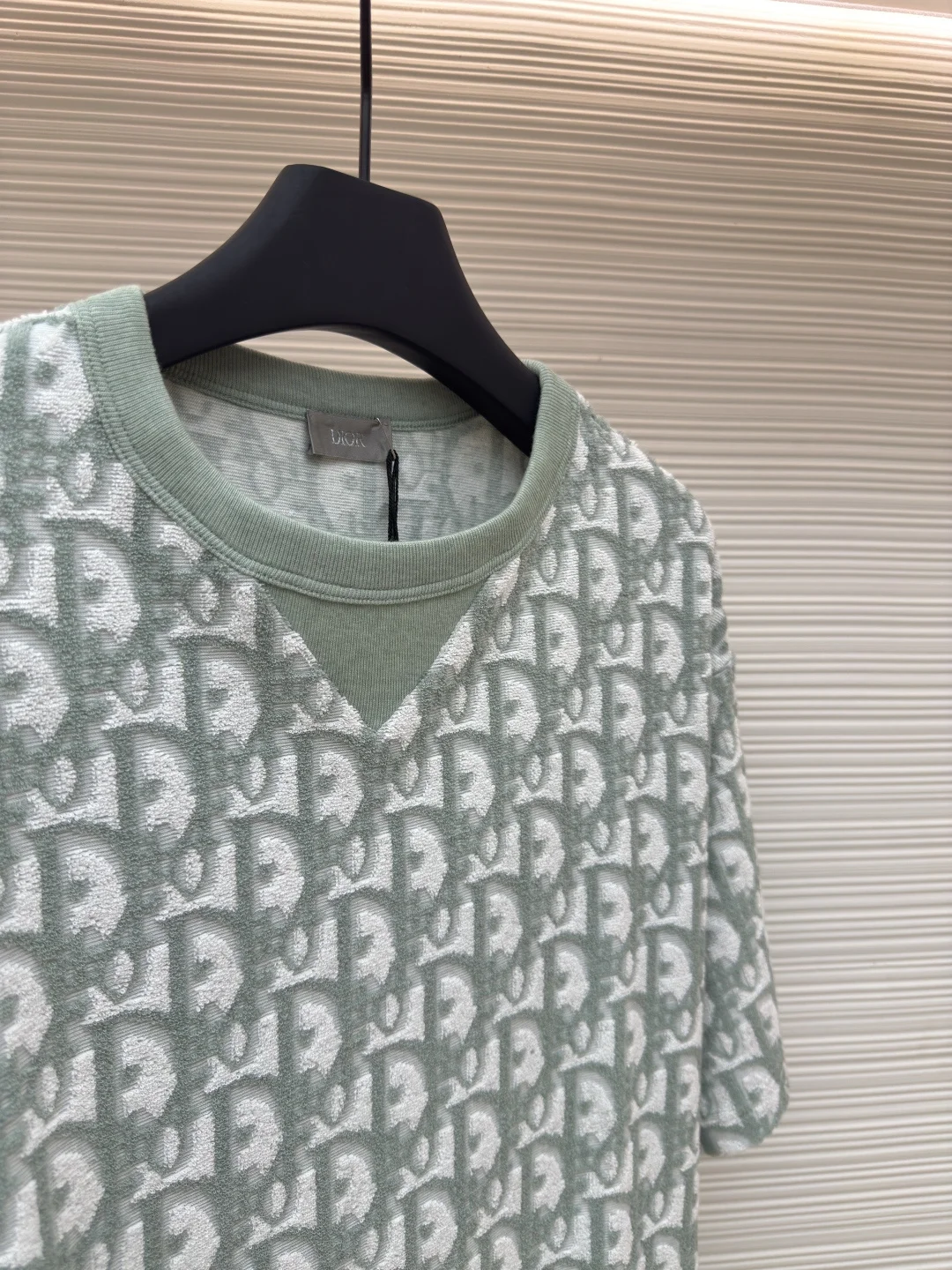 DIOR T-shirts Cotton Blend Green-White XS-L A65202609090825 - Image 8
