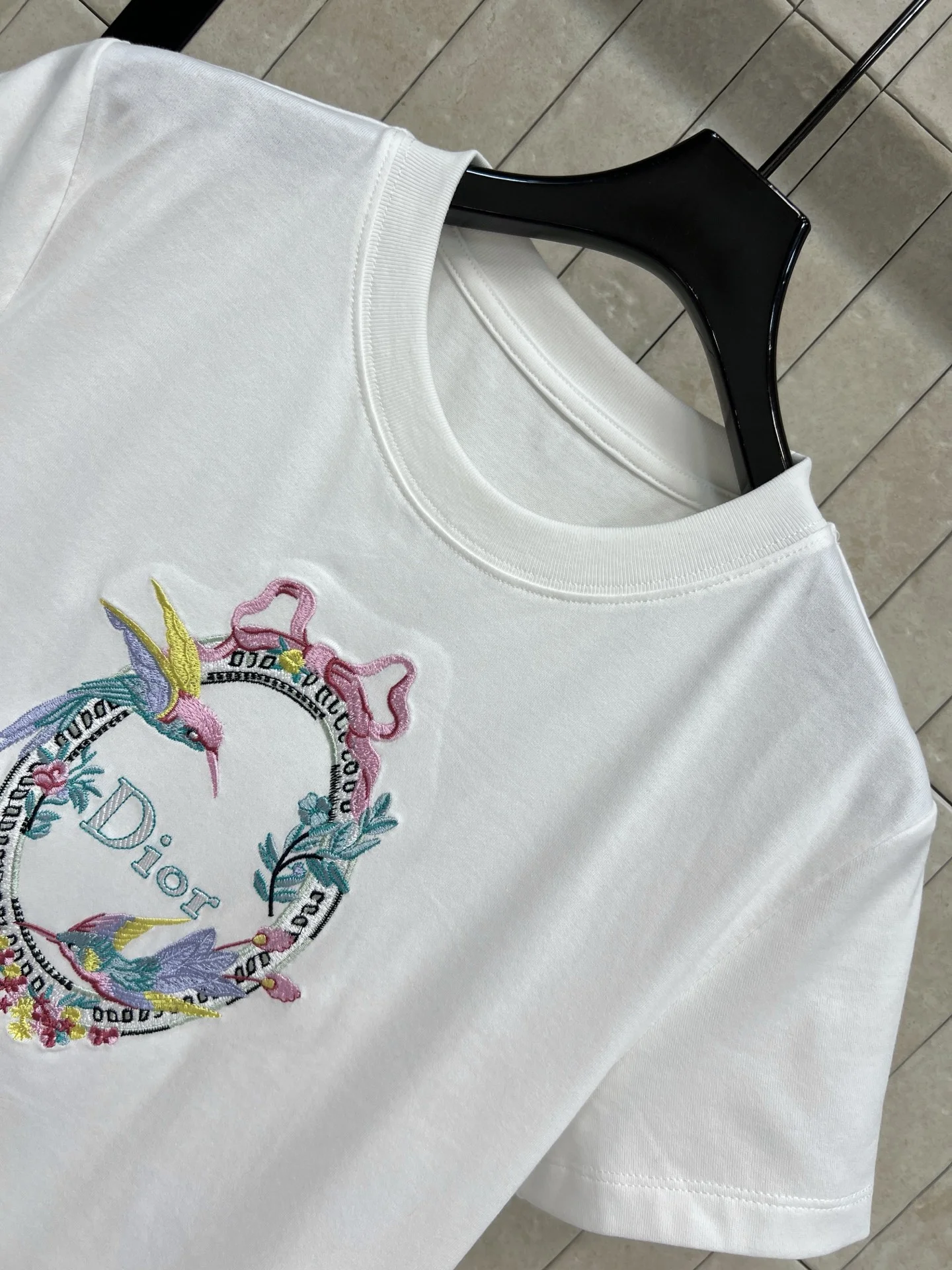 DIOR T-shirts Cotton White S-M-L A65202609062469 - Image 2
