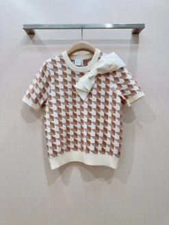 DIOR T-shirts White-Brown S-L B10202609061539