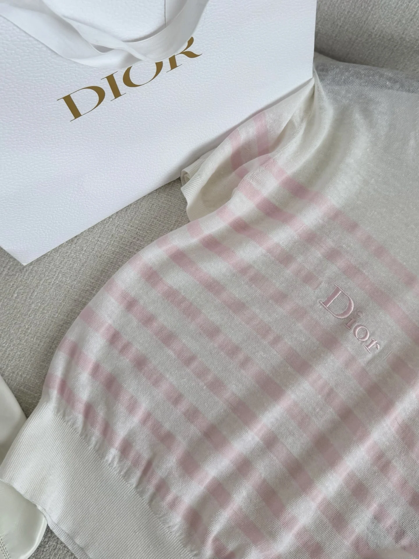 DIOR T-shirts White-Pink S-L B20202609063130 - Image 3