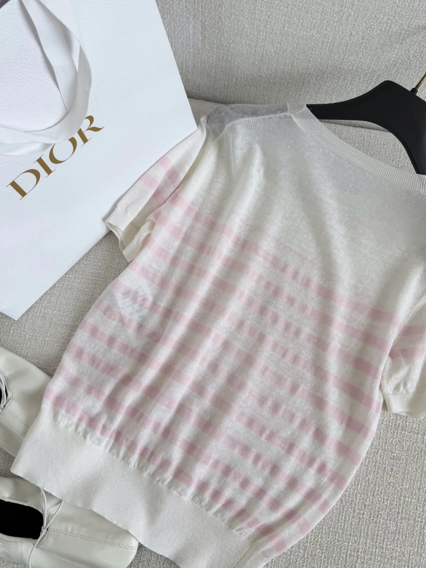 DIOR T-shirts White-Pink S-L B20202609063130 - Image 8