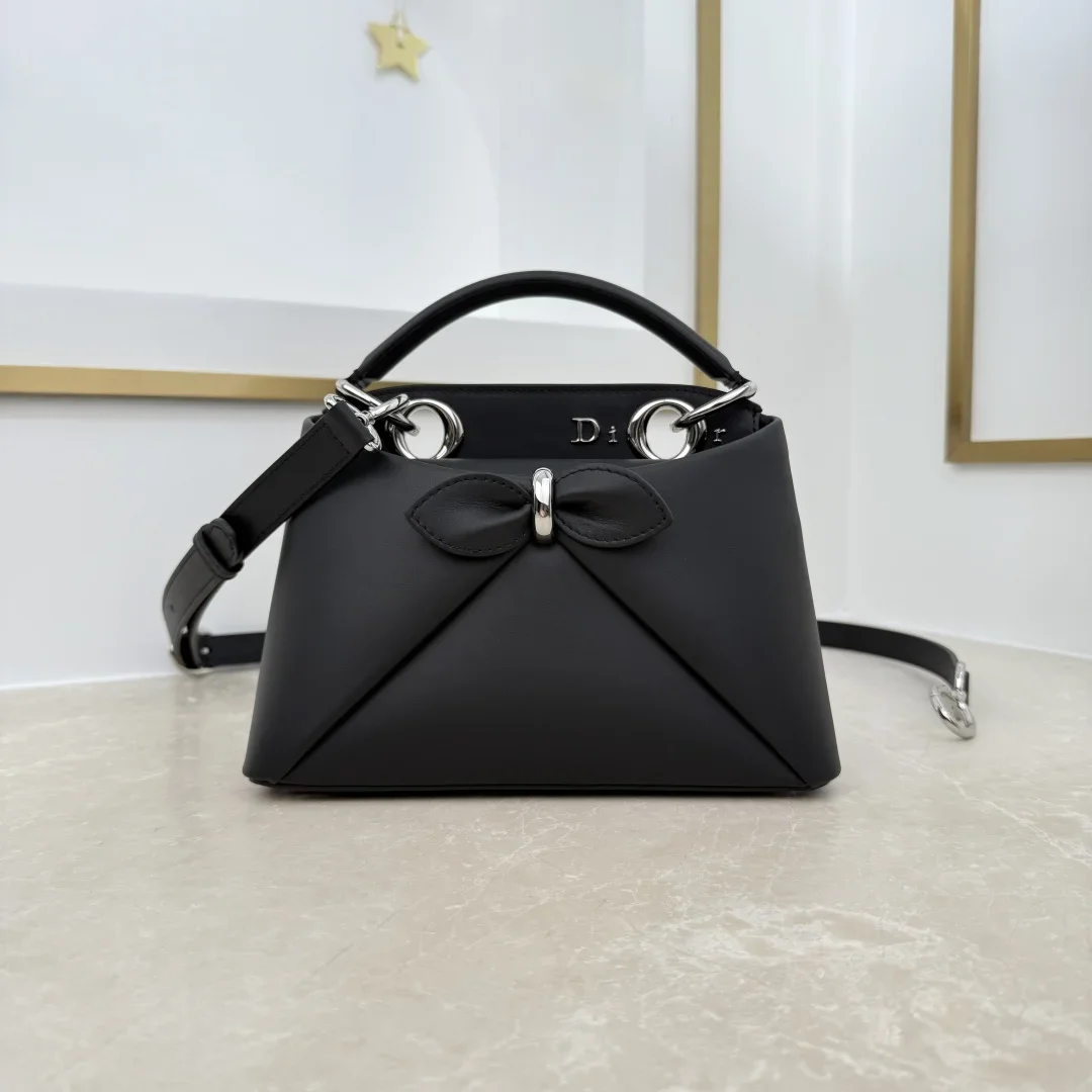 DIOR Top Handle Bags Black-Silver G00202609090202-1
