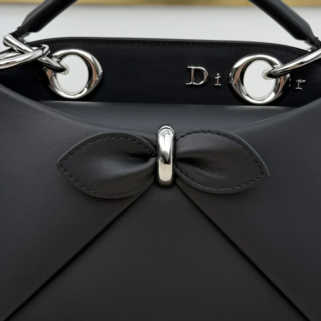 DIOR Top Handle Bags Black-Silver G00202609090202-1 - Image 4