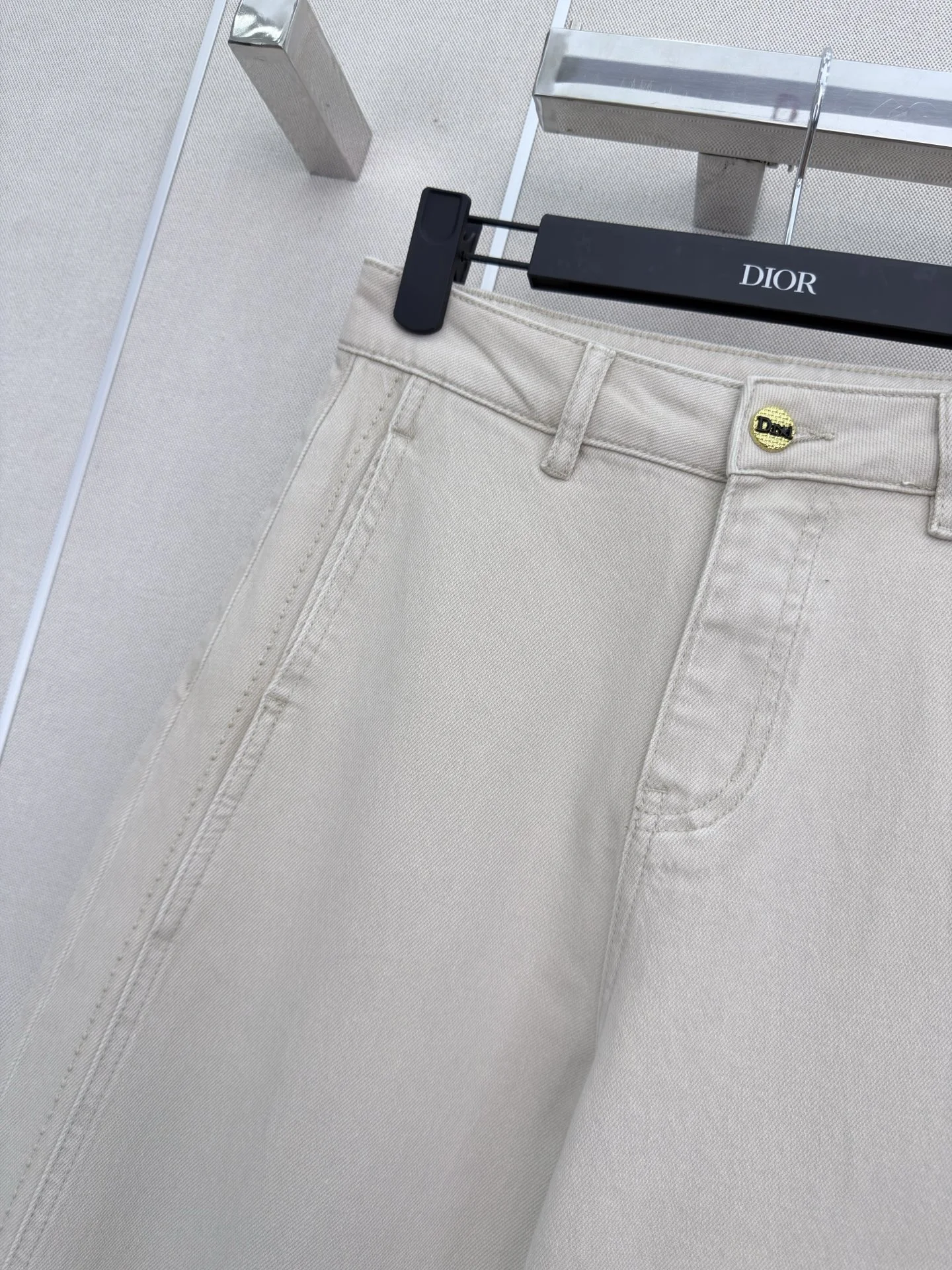 DIOR Trousers Beige-Burgundy S-L A90202609062652 - Image 6