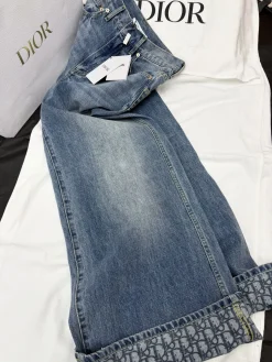 Alternative view of DIOR Trousers Blue-White S-L C85202609061004