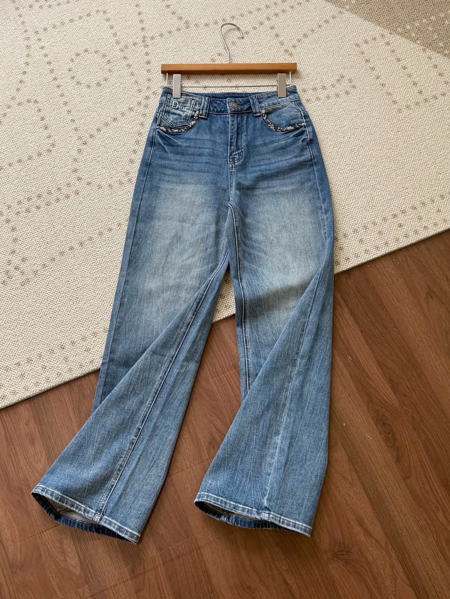 DIOR Trousers Denim Blue S-L B35202609063551 - Image 3