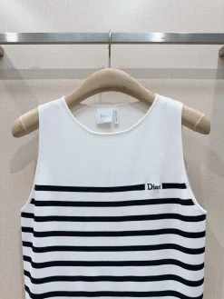 Alternative view of DIOR Vests White-Black S-L A80202609061537
