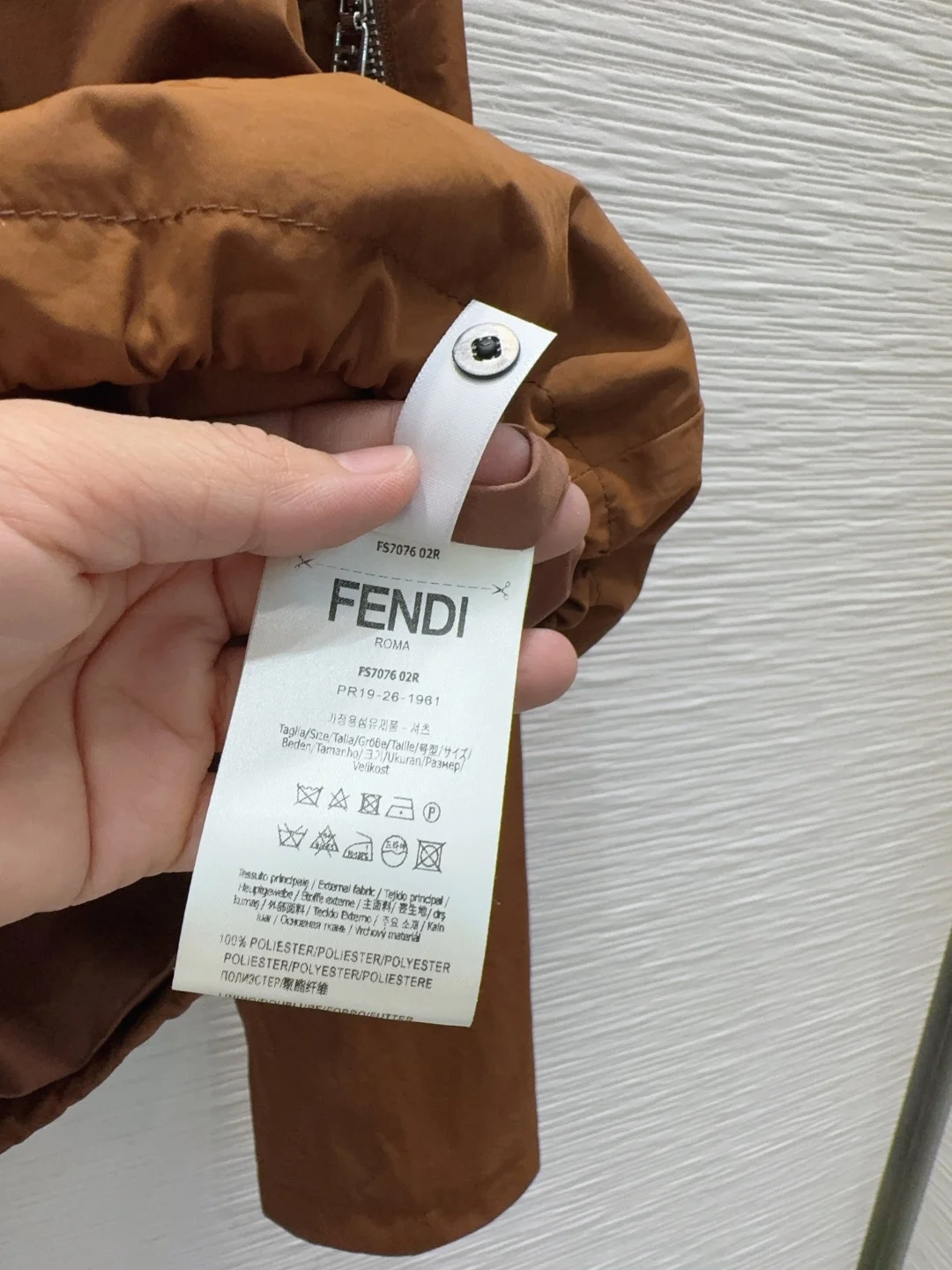 FENDI Jackets Brown S-L C25202609060901 - Image 7