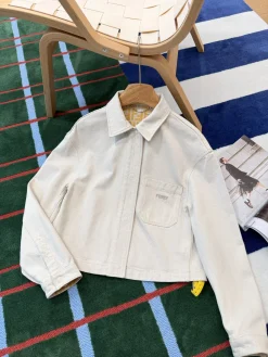 FENDI Jackets Denim Beige-Yellow S_M_L D85202609062788