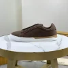 FENDI Sneakers Leather Brown-White EU39-44 C40202609110947