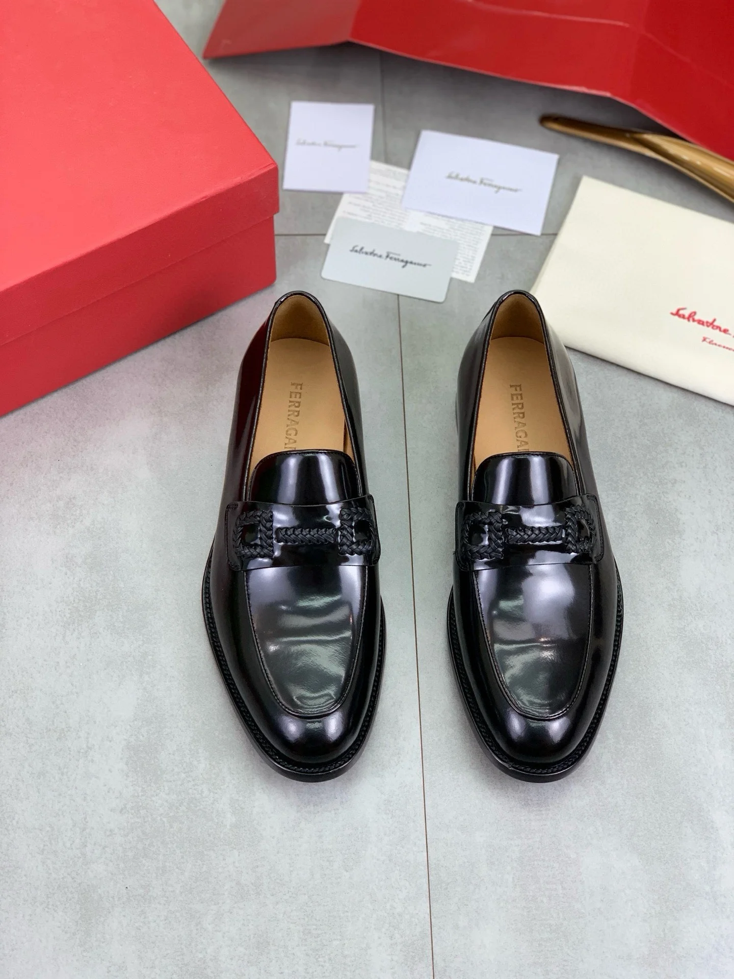 FERRAGAMO Formal Shoes Black D80202609110966 - Image 3