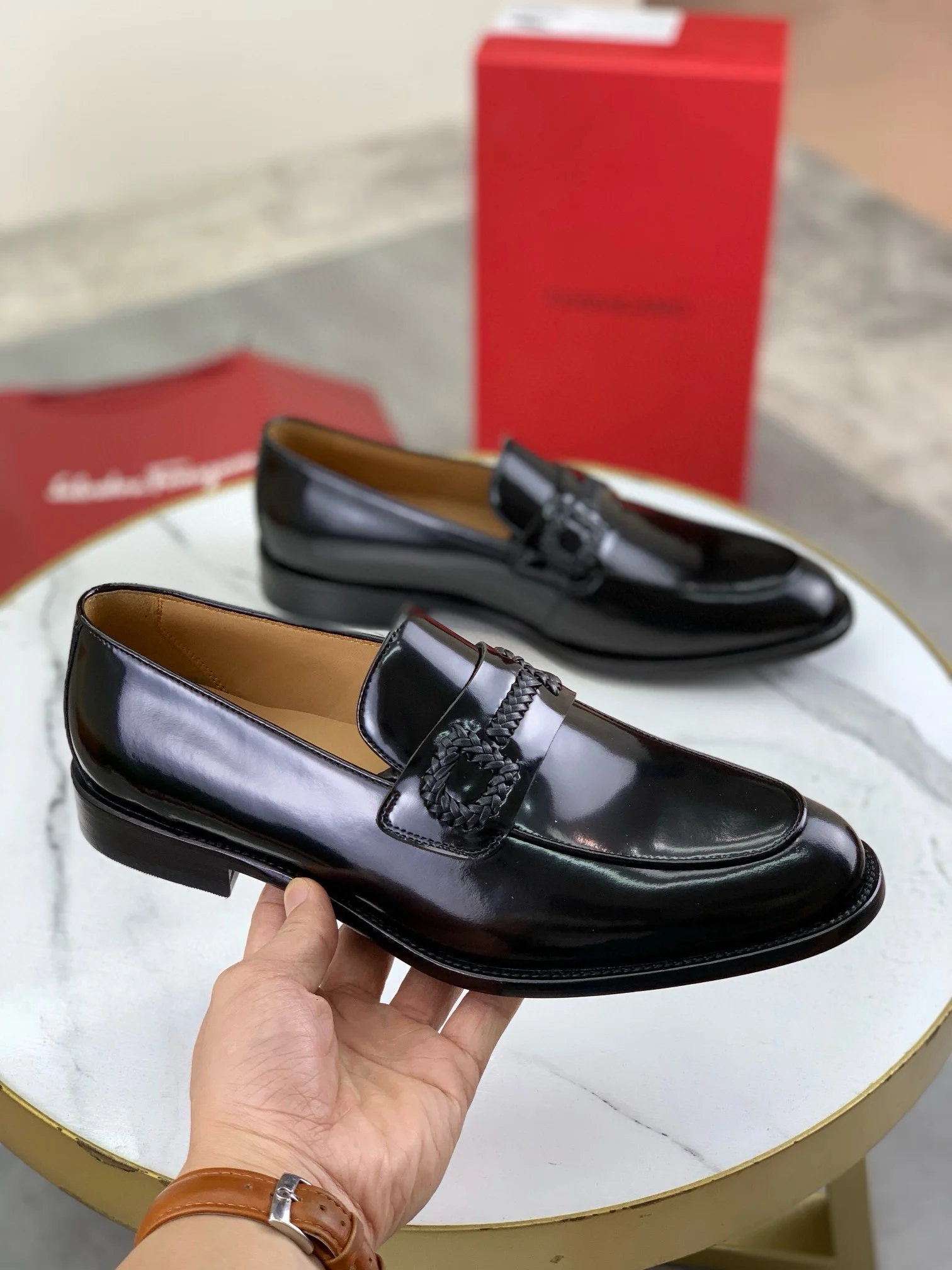 FERRAGAMO Formal Shoes Black D80202609110966 - Image 4