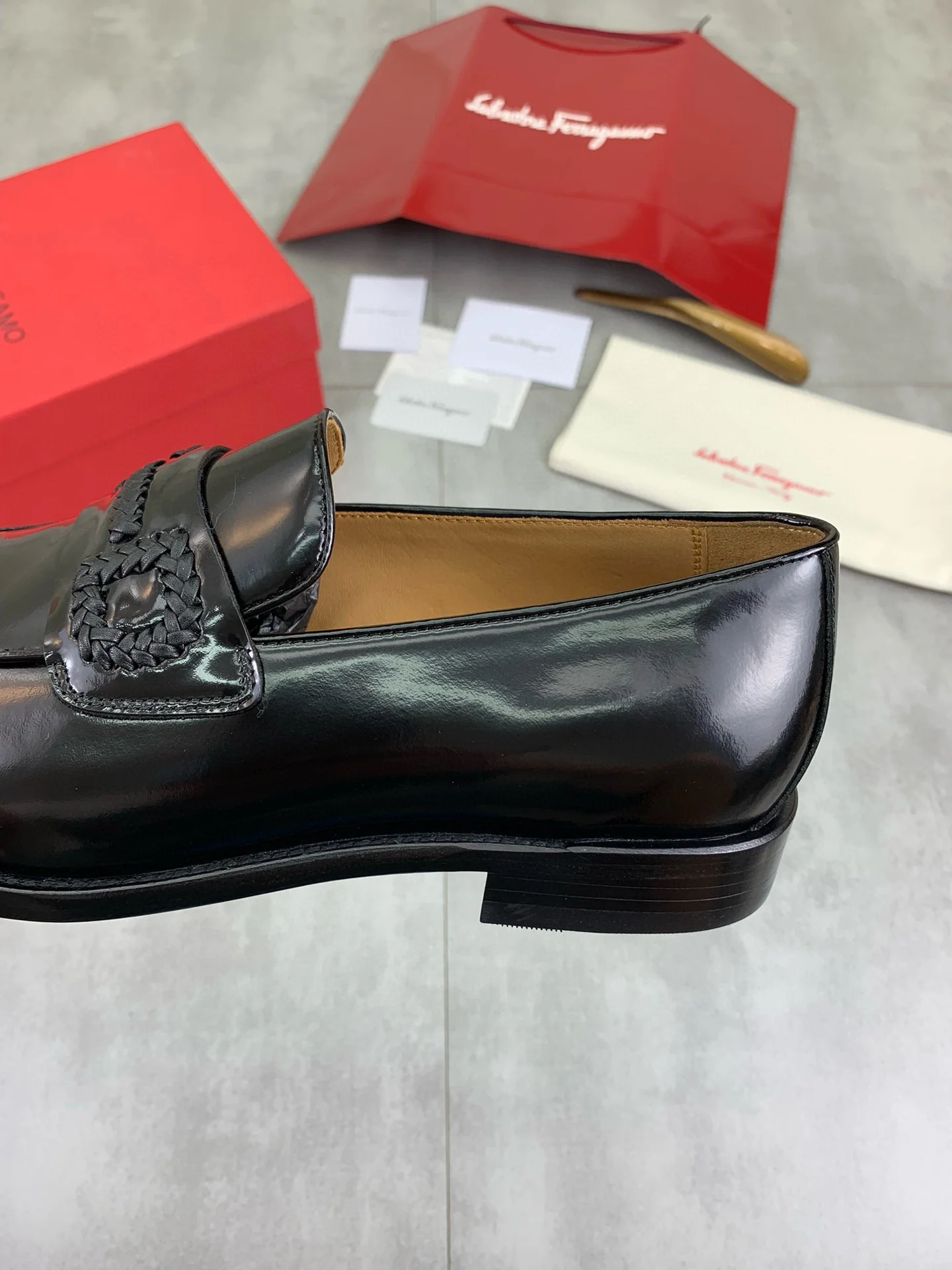 FERRAGAMO Formal Shoes Black D80202609110966 - Image 8