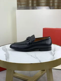 FERRAGAMO Formal Shoes Calf Leather Black EU39-44 C80202609110932