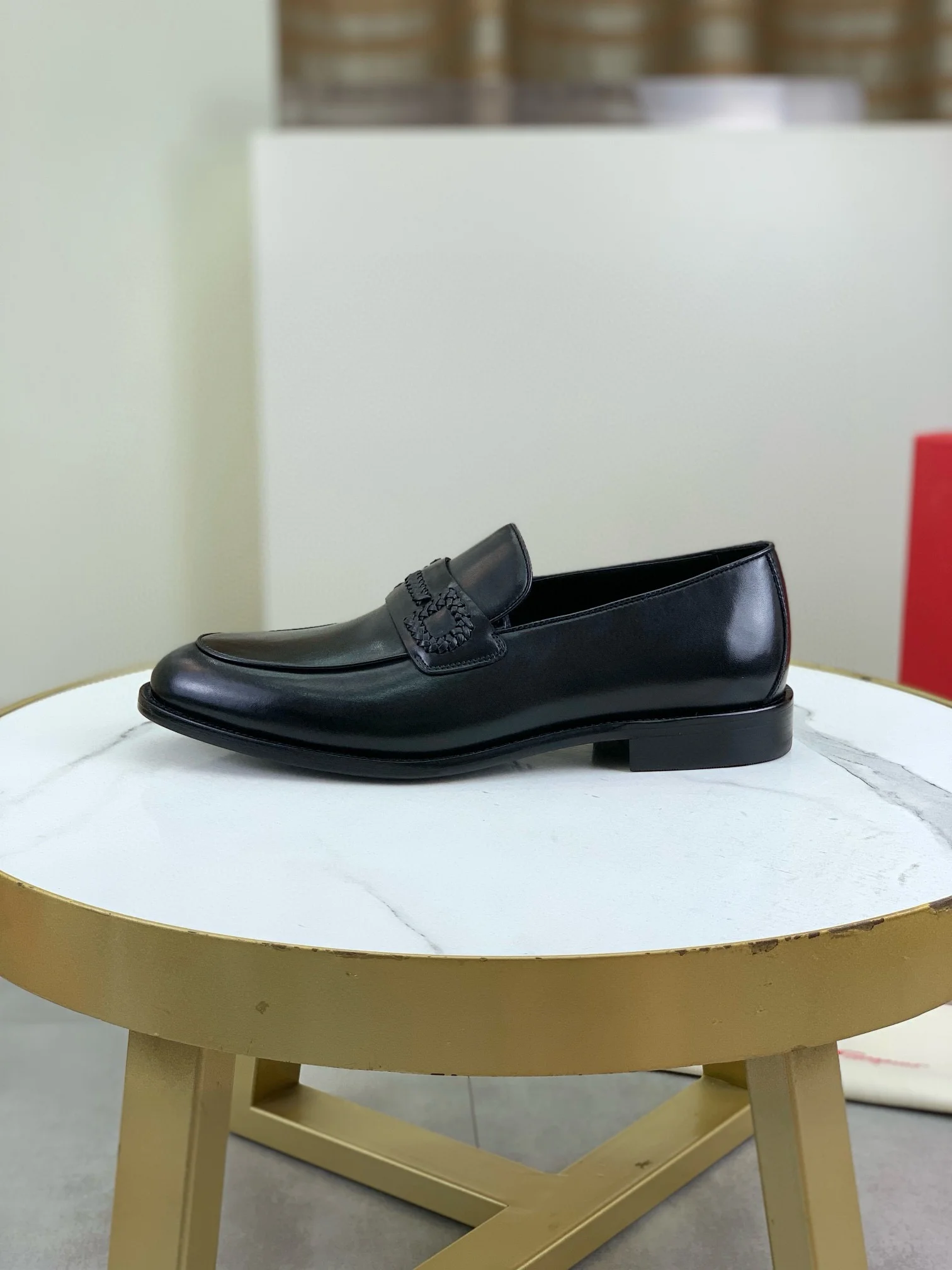 FERRAGAMO Formal Shoes Leather Black EU39-44 D80202609110967