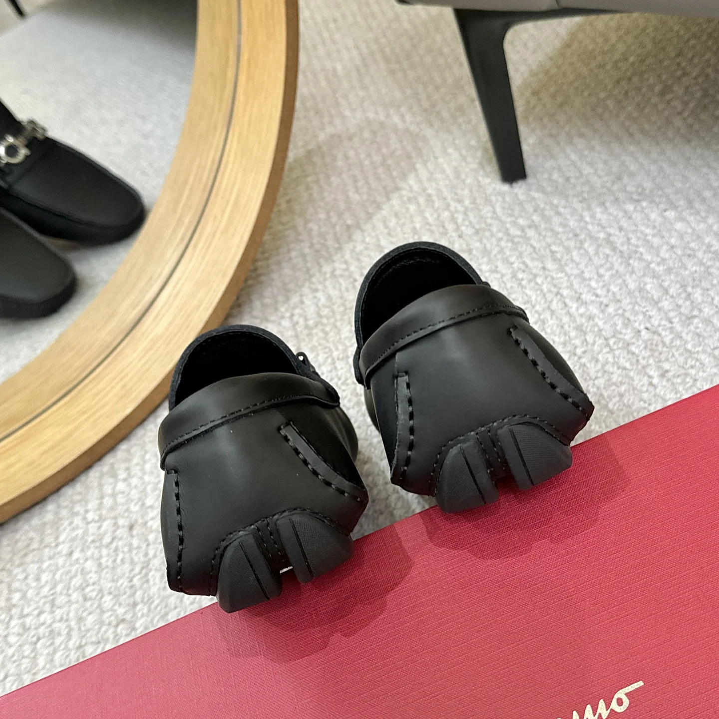 FERRAGAMO Loafers Black-Silver B00202609110171 - Image 9