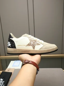 GGDB Sneakers Leather Rubber Cream-Gold EU35-44 B20202609110740