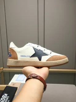 GGDB Sneakers Leather Rubber White-Brown EU35-44 B20202609110747