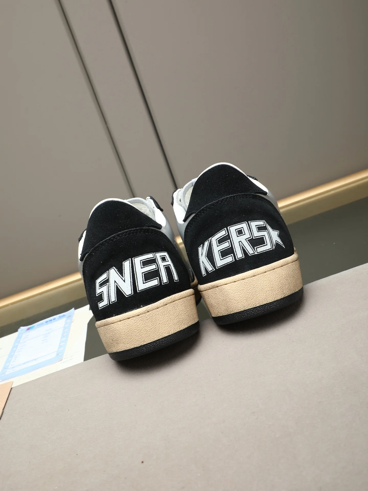 GGDB Sneakers Silver-Black B20202609110738 - Image 5